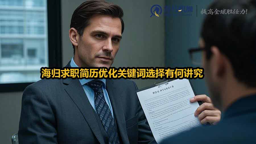 海歸求職簡(jiǎn)歷優(yōu)化關(guān)鍵詞選擇有何講究