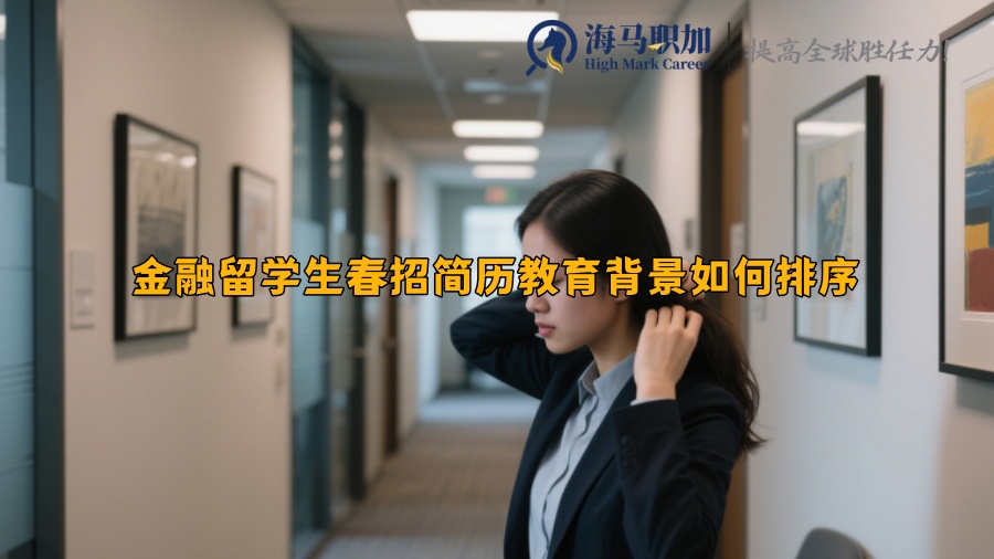 金融留學(xué)生春招簡(jiǎn)歷教育背景如何排序