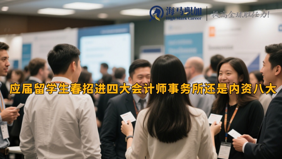 應屆留學生春招進四大會計師事務所還是內資八大