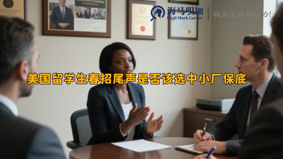 美國(guó)留學(xué)生春招尾聲是否該選中小廠保底
