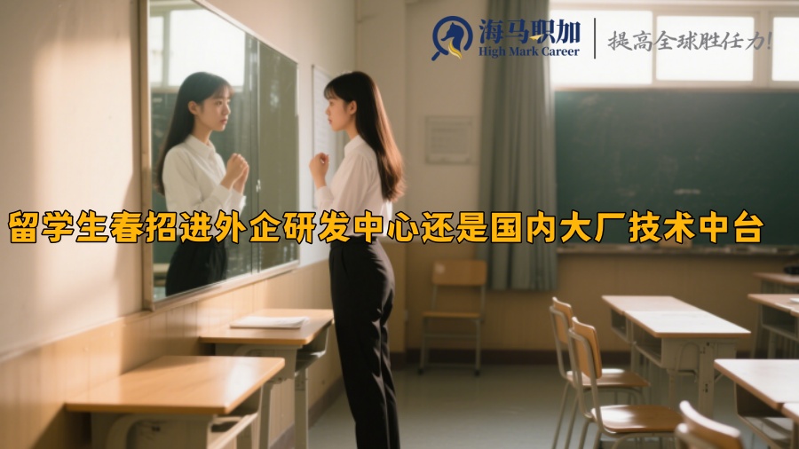 留學(xué)生春招進外企研發(fā)中心還是國內(nèi)大廠技術(shù)中臺
