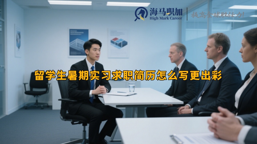 留學(xué)生暑期實(shí)習(xí)求職簡(jiǎn)歷怎么寫(xiě)更出彩