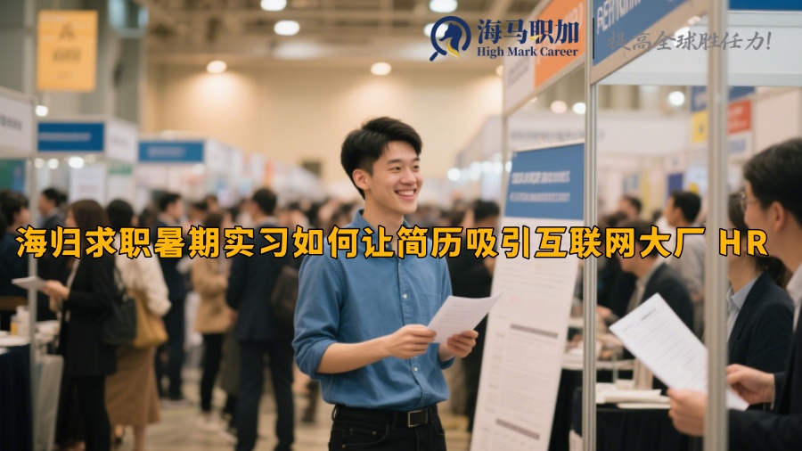 海歸求職暑期實習(xí)如何讓簡歷吸引互聯(lián)網(wǎng)大廠 HR