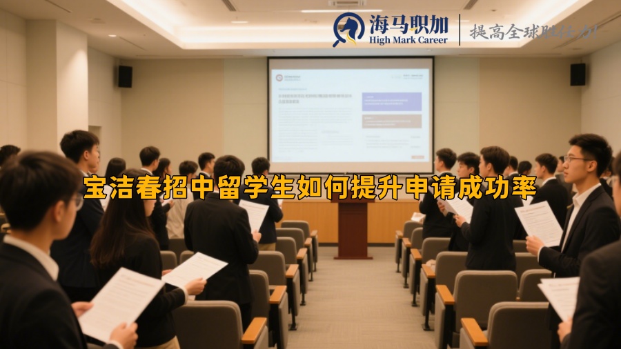 寶潔春招中留學(xué)生如何提升申請成功率