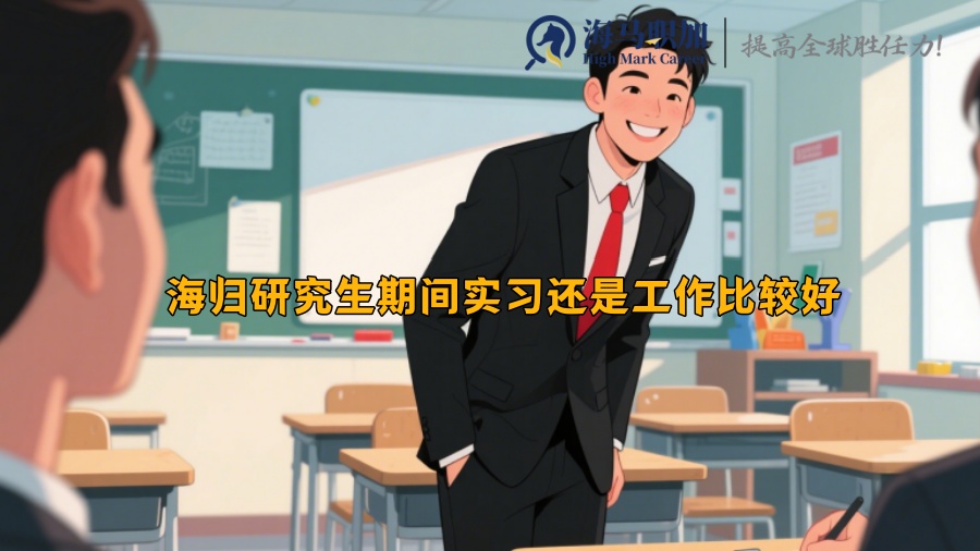 海歸研究生期間實習還是工作比較好