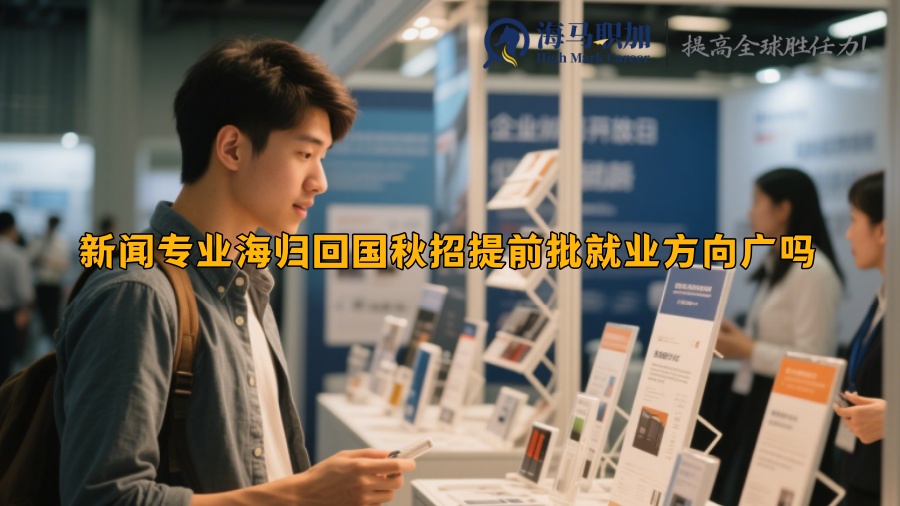 新聞專業(yè)海歸回國秋招提前批就業(yè)方向廣嗎