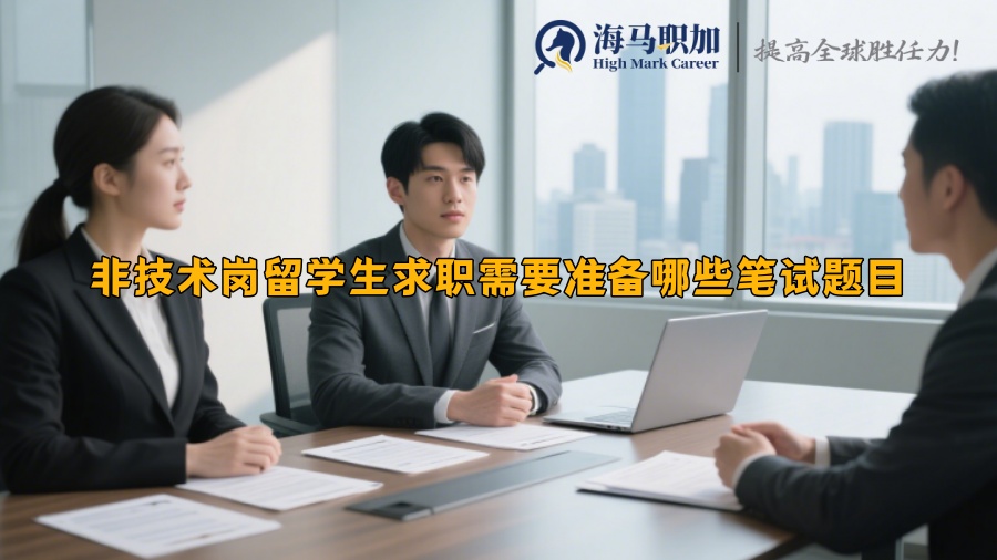 非技術(shù)崗留學(xué)生求職需要準(zhǔn)備哪些筆試題目