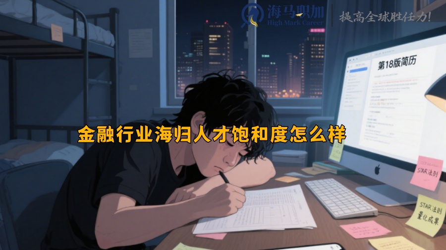 金融行業(yè)海歸人才飽和度怎么樣
