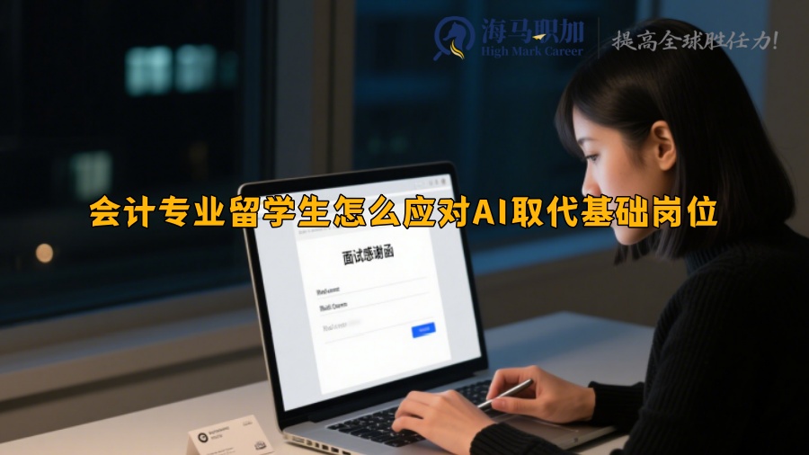 會計專業(yè)留學(xué)生怎么應(yīng)對AI取代基礎(chǔ)崗位