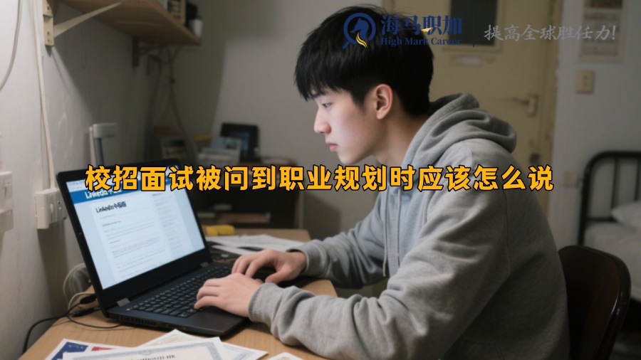 校招面試被問到職業(yè)規(guī)劃時應(yīng)該怎么說