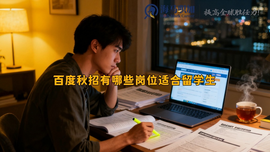 百度秋招有哪些崗位適合留學生