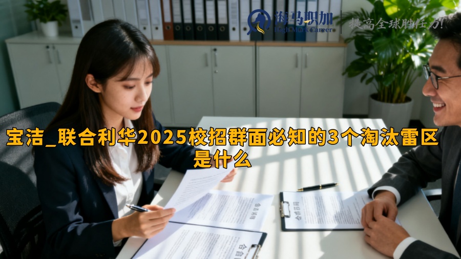 寶潔_聯(lián)合利華2025校招群面必知的3個(gè)淘汰雷區(qū)是什么 寶潔_聯(lián)合利華2025校招群面必知的3個(gè)淘汰雷區(qū)是什么