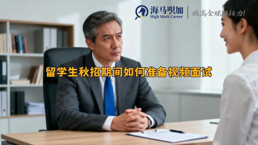 留學(xué)生秋招期間如何準(zhǔn)備視頻面試