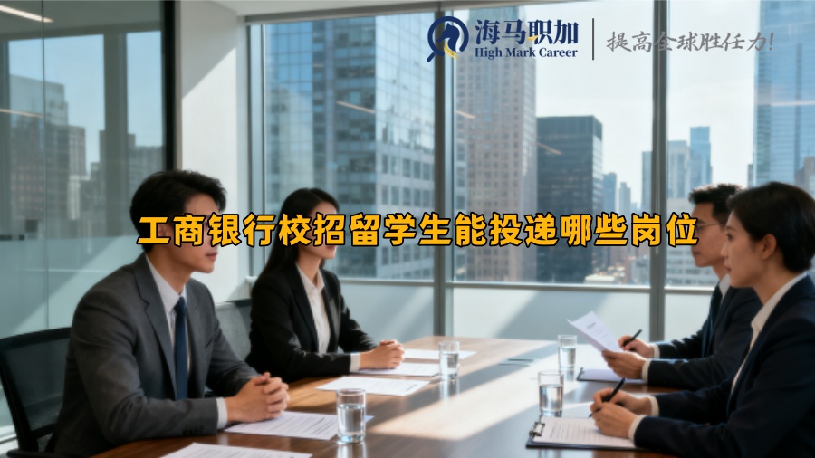 工商銀行校招留學(xué)生能投遞哪些崗位?